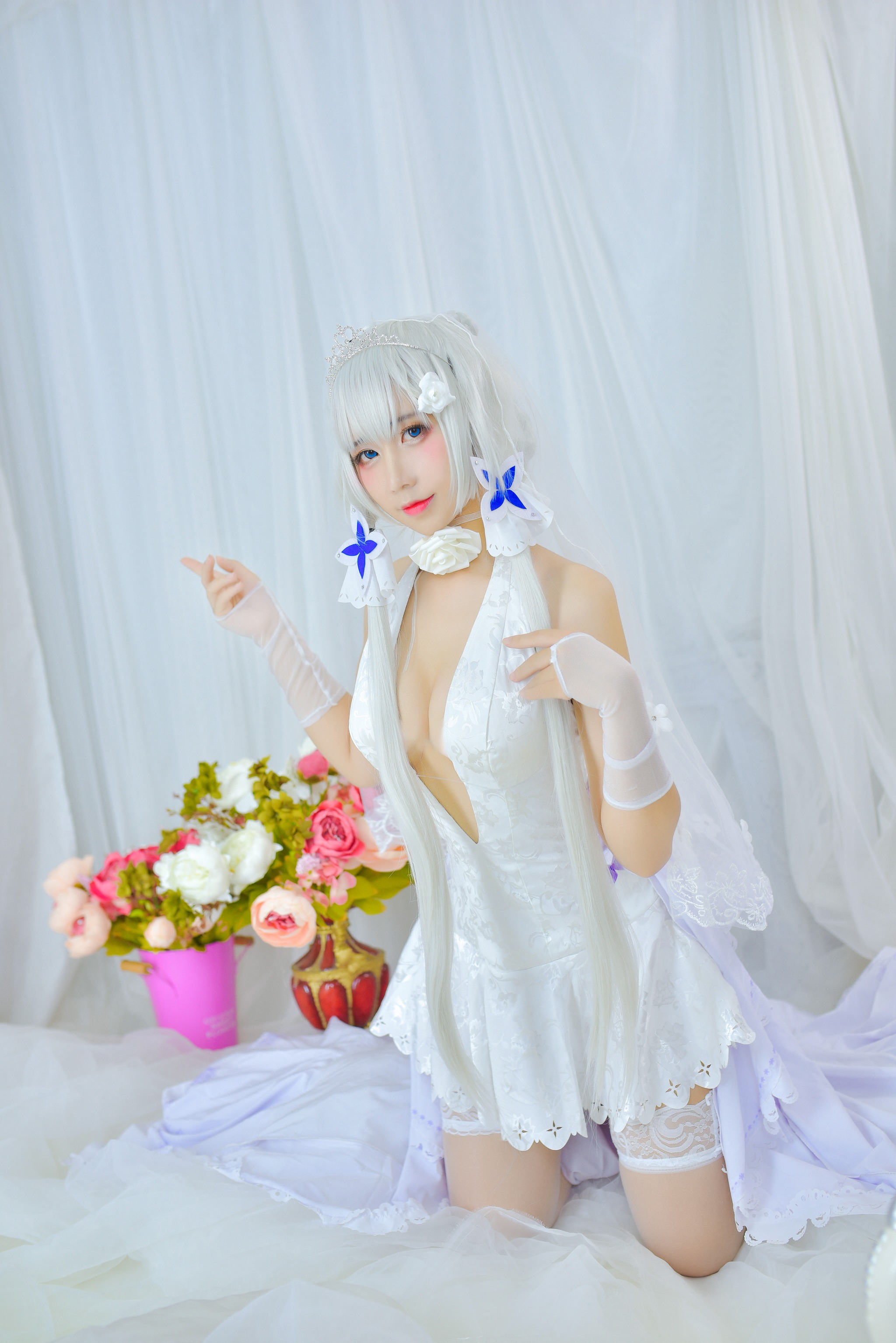 图片[1]-九曲Jean –  NO.011 花嫁光辉 [22P]-XikXak